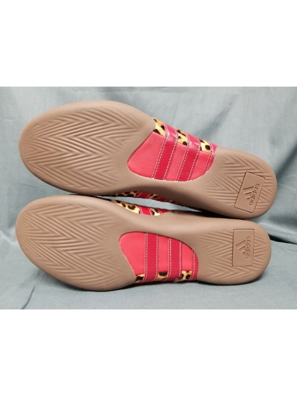 Adidas Taekwondo Mei Ballet Leopard Print Red KJ0647 Womens Size 8.5 NEW NO BOX - Picture 11 of 11